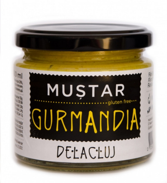 Poza cu MUȘTAR GURMANDIA, 200GR