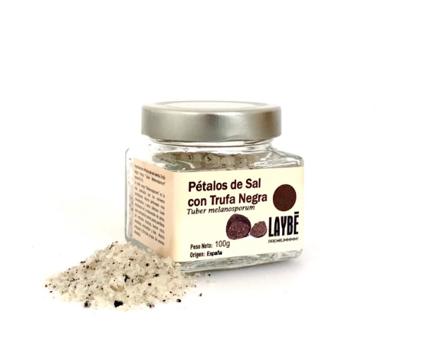 Poza cu Fulgi de sare cu trufă neagră, Laybe, 100 g