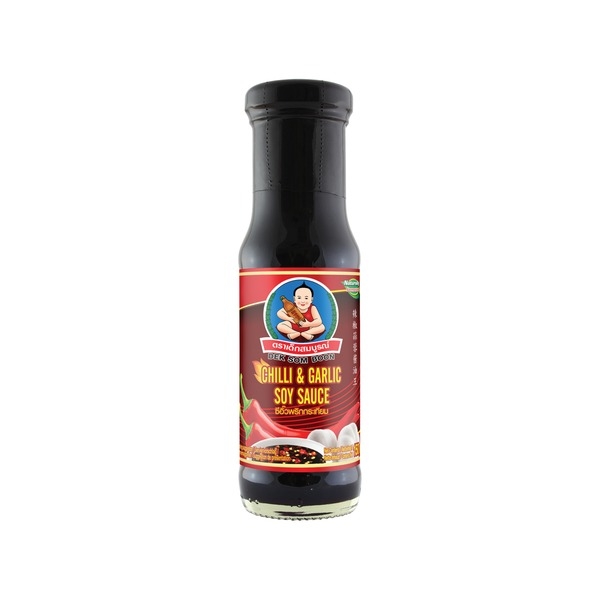 Poza cu Sos de soia cu chilli şi usturoi, Dek Som Boon, 150 ml