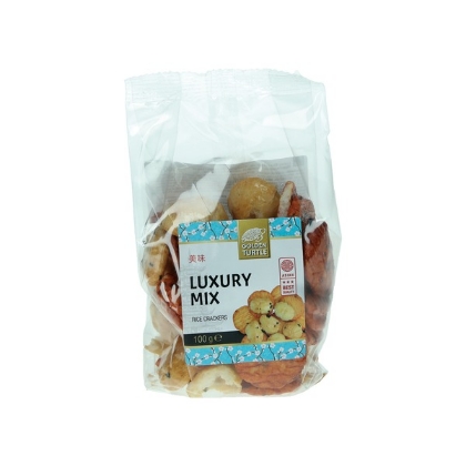 Poza cu Mix de biscuiţi din orez, Golden Turtle, 100 g