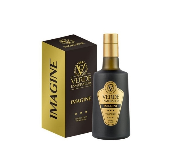 Poza cu ULEI DE MĂSLINE VERDE ESMERALDA IMAGINE ROYAL,500 ML