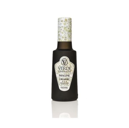 Poza cu ULEI DE MĂSLINE VERDE ESMERALDA IMAGINE ORGANIC, 250 ML