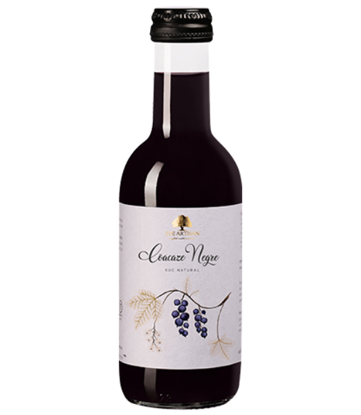 Poza cu Suc natural de coacăze negre, The Artisan, 0.25 l
