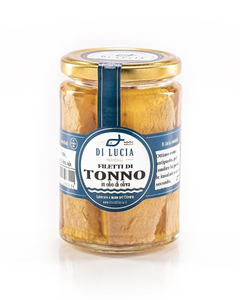 Poza cu Ton în ulei de măsline, Ittici di Lucia, 370 g