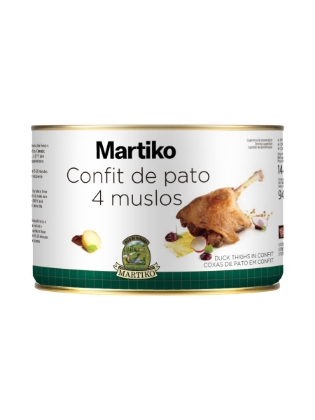 Poza cu Pulpe de raţă confit, patru bucăţi, Martiko, 870 g 