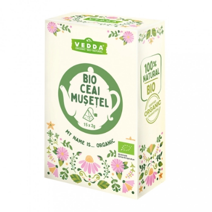 Poza cu CEAI MUȘEȚEL VEDDA BIO, 15x2GR