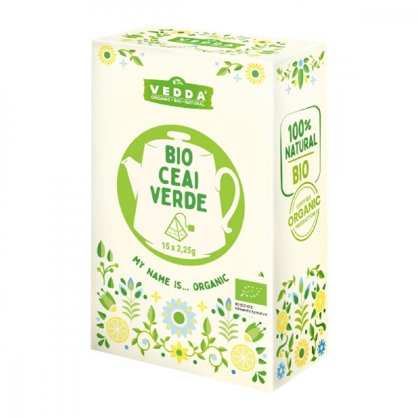 Poza cu CEAI VERDE VEDDA BIO, 15x2.25GR