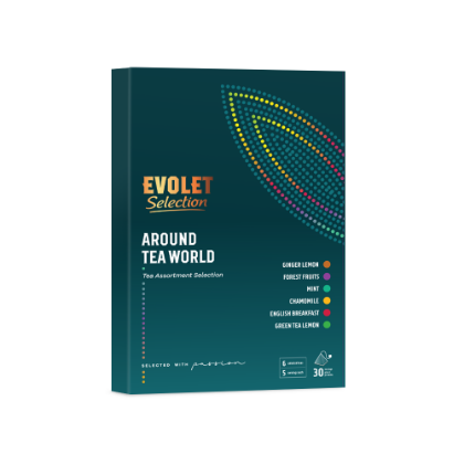 Poza cu CEAI AROUND TEA WORLD EVOLET,  67.5GR