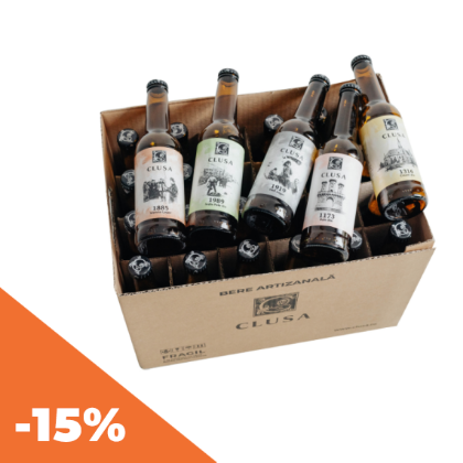 Poza cu Pachet 24 beri Clusa la 0,33 l cu 15% reducere