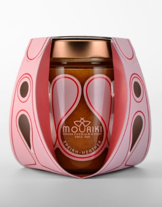 Poza cu Miere de iarbă neagră-Heather, Mouriki, 450 g 