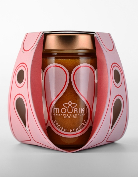 Poza cu Miere de iarbă neagră-Heather, Mouriki, 450 g 