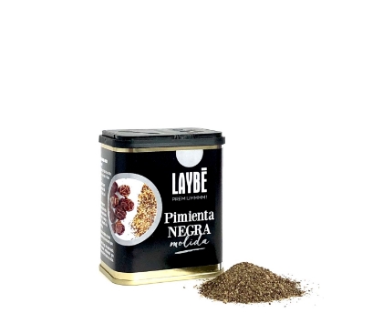 Poza cu Piper negru măcinat Laybe, 90 g