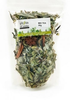 Poza cu Mix de plante greceşti pentru ceai, Physis of Crete, 50 g