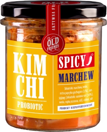 Poza cu  KIMCHI PICANT CU MORCOV 300GR