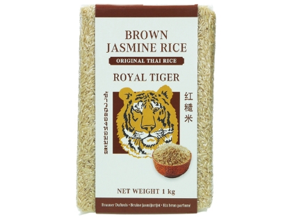 Poza cu Orez brun Jasmine, Royal Tiger, 1 kg
