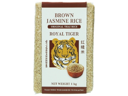 Poza cu OREZ BRUN JASMINE ROYAL TIGER 1KG