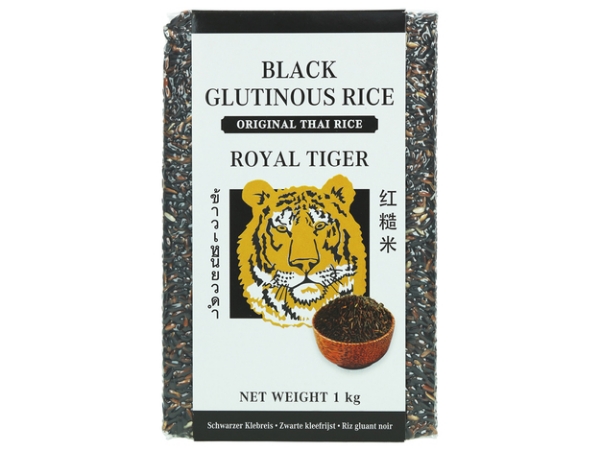 Poza cu OREZ NEGRU LIPICIOS ROYAL TIGER 1KG