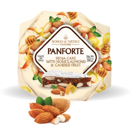 Poza cu  PANFORTE CU MIERE ȘI MIGDALE 100GR