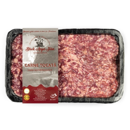 Poza cu Carne tocată de vită Black Angus, Black Angus Farm