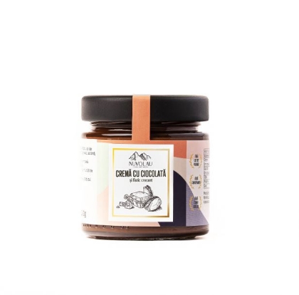 Poza cu Cremă tartinabilă cu ciocolată şi fistic crocant, Nuvolau, 220g