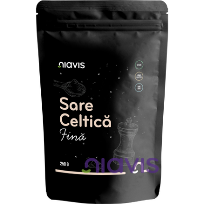 Poza cu Sare celtică fină, Niavis, 250g 
