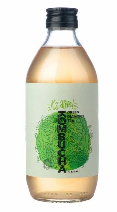 Poza cu Kombucha Green Diamond, It's Alive, 500ml