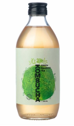 Poza cu KOMBUCHA GREEN DIAMOND TEA 330ML