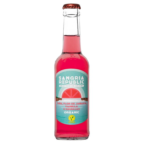 Poza cu Sangria cu yuzu, hibiscus şi vanilie, Sangria Republic, 275ml