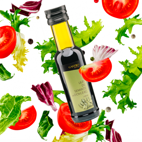 Poza cu Ulei din seminţe de dovleac presat la rece, Gastro Mood, 100ml 