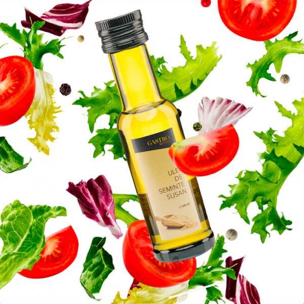 Poza cu Ulei de susan presat la rece, Gastro Mood, 100ml