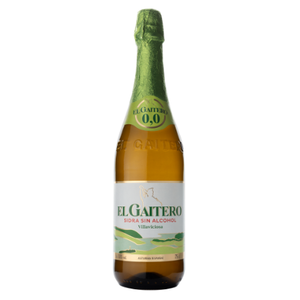 Poza cu Cidru de mere fără alcool, El Gaitero, 0.75l