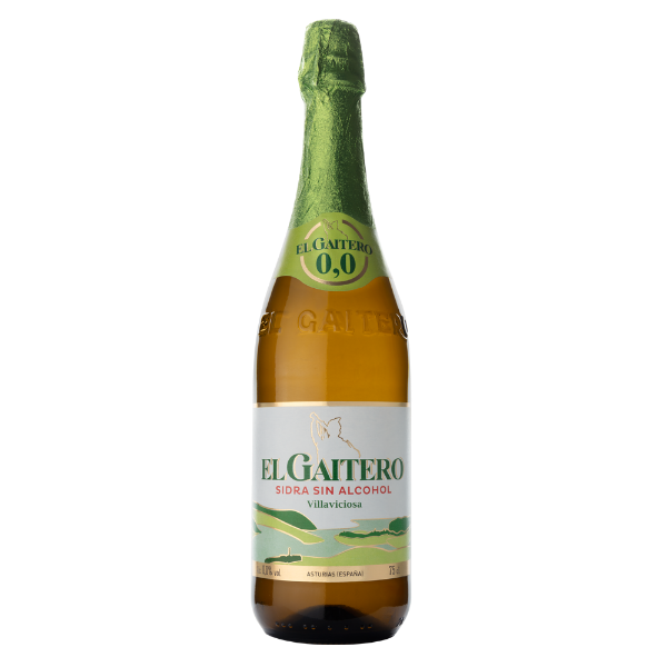 Poza cu Cidru de mere fără alcool, El Gaitero, 0.75l