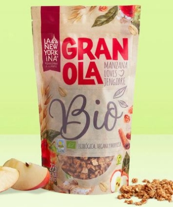 Poza cu GRANOLA APPLE LOVES GINGER 275GR