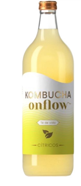 Poza cu KOMBUCHA ONFLOW AROMA CITRICA 1L