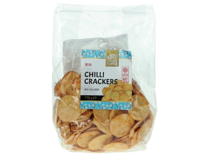 Poza cu CRACKERS DE PORUMB CU CHILLI  115GR