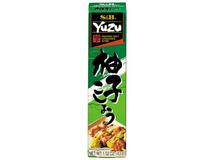 Poza cu Pastă picantă de citrice Yuzu la tub, S&B, 43g