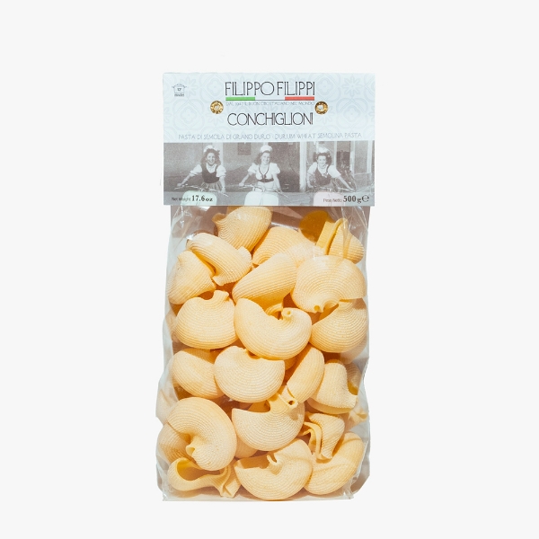 Poza cu CONCHIGLIONI DIN GRIS DE GRAU DUR FILIPPO FILIPPI 500GR