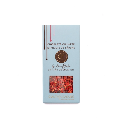 Poza cu Ciocolată cu lapte şi fructe de pădure, Guilty Pleasure, 100g