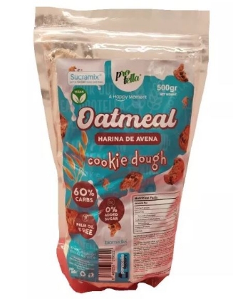 Poza cu Făină de ovăz cookie dough, Protella, 500g