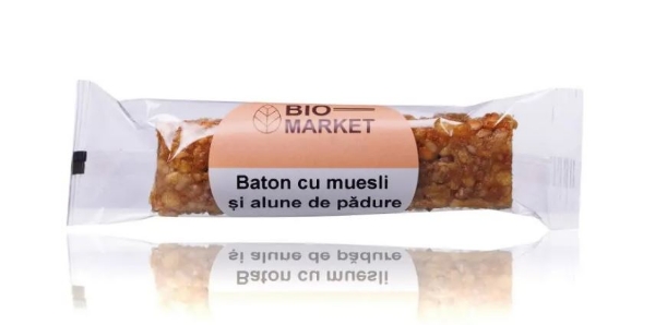 Poza cu BATON CU MUSLI SI ALUNE DE PADURE 30GR 