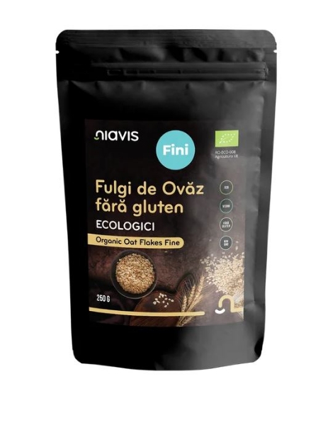 Poza cu FULGI DE OVAZ FINI FARA GLUTEN ECO 250GR