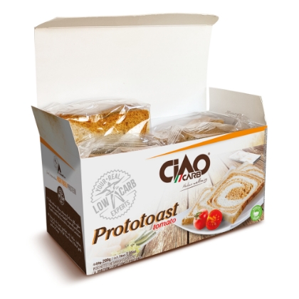 Poza cu CIAO CARB PROTOTOAST STAGE 2 CU ROSII 200GR(4x50gr)