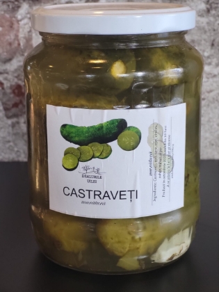 Poza cu Castraveţi in oţet, 320 g, Dealurile Uilei