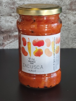 Poza cu Zacuscă cu fasole, Dealurile Uilei, 314 ml