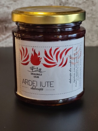Poza cu Dulceaţă de ardei iuţi, Dealurile Uilei, 196g