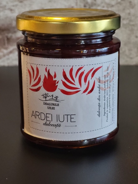 Poza cu Dulceaţă de ardei iuţi, Dealurile Uilei, 196g