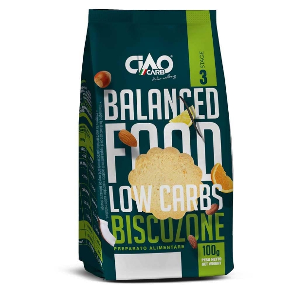 Poza cu CIAO CARB BISCUITI VANILIE SI LAMAIE 100GR