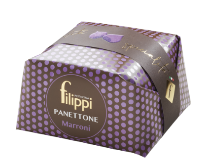 Poza cu Panettone special cu castane, Pasticceria Filippi, 500g