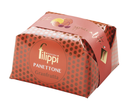 Poza cu Panettone special Granfrutta, Pasticceria Filippi, 500g