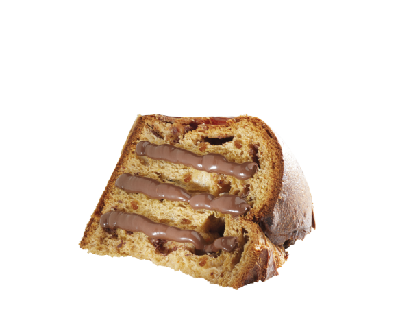 Poza cu Panettone cu portocale şi cremă gianduia, Pasticceria Filippi, 1000g